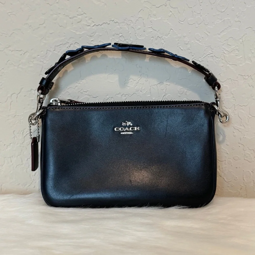 Coach Large Wristlet 19 with Studded Strap Embellishments - Picture 9 of 12